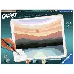 Ravensburger CreArt Schilderen op Nummer - Minimalistisch Landschap