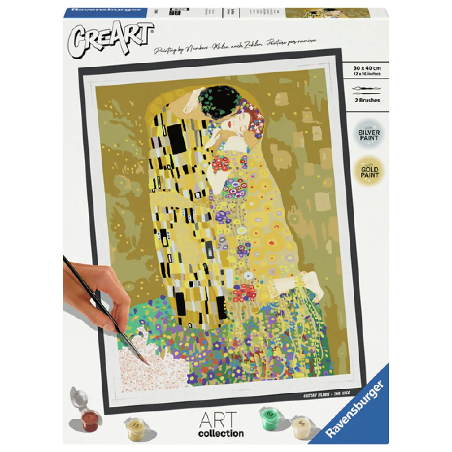 Ravensburger CreArt Schilderen op Nummer - The Kiss Klimt