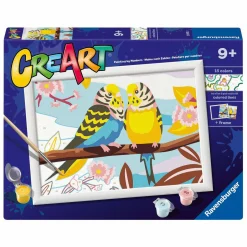 Ravensburger CreArt Schilderen op Nummer - Papegaaien
