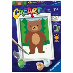 Ravensburger CreArt Schilderen op Nummer - Beer