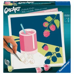 Ravensburger CreArt Schilderen op Nummer - Framboos