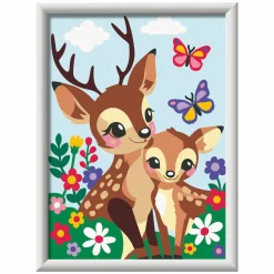 Ravensburger CreArt Schilderen op Nummer - Vrolijke Herten