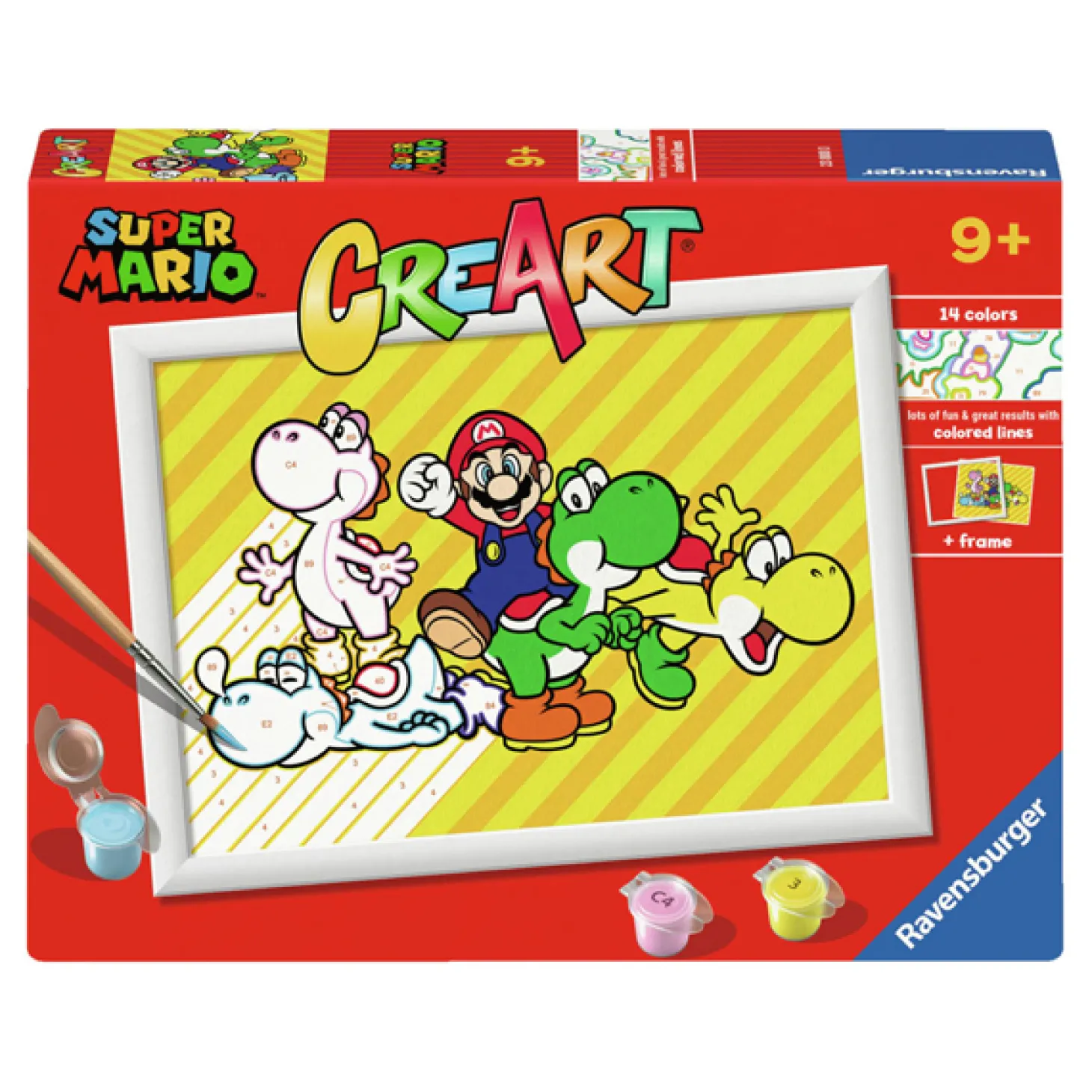 Ravensburger CreArt Schilderen op Nummer - Super Mario