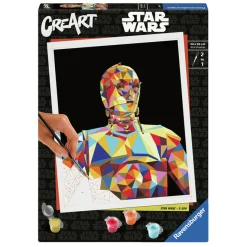 Ravensburger CreArt Schilderen op Nummer - Star Wars - C-3Po