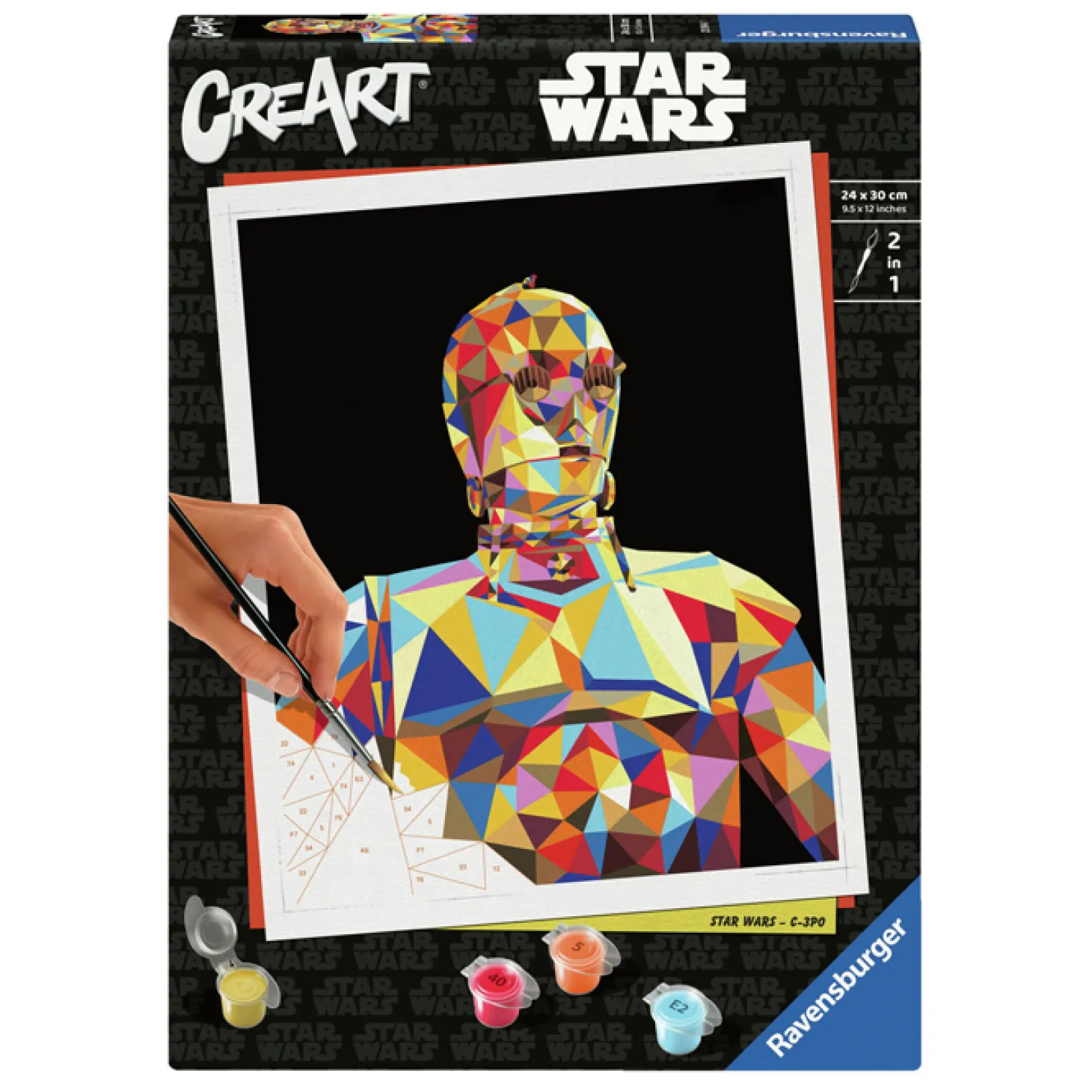 Ravensburger CreArt Schilderen op Nummer - Star Wars - C-3Po