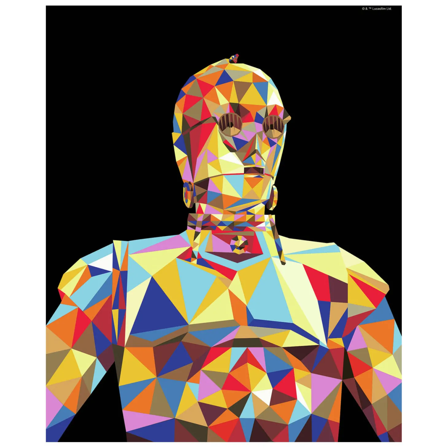 Ravensburger CreArt Schilderen op Nummer - Star Wars - C-3Po