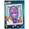 Ravensburger CreArt Schilderen op Nummer - Dreaming Owl
