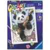 Ravensburger CreArt Schilderen op Nummer - Speelse Panda