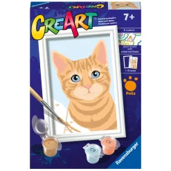 Ravensburger CreArt Schilderen op Nummer - Oranje Tabby