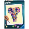 Ravensburger CreArt Schilderen op Nummer - Elephant