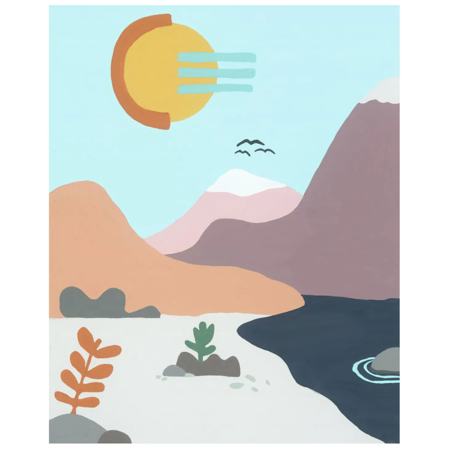 Ravensburger CreArt Schilderen op Nummer - By The River