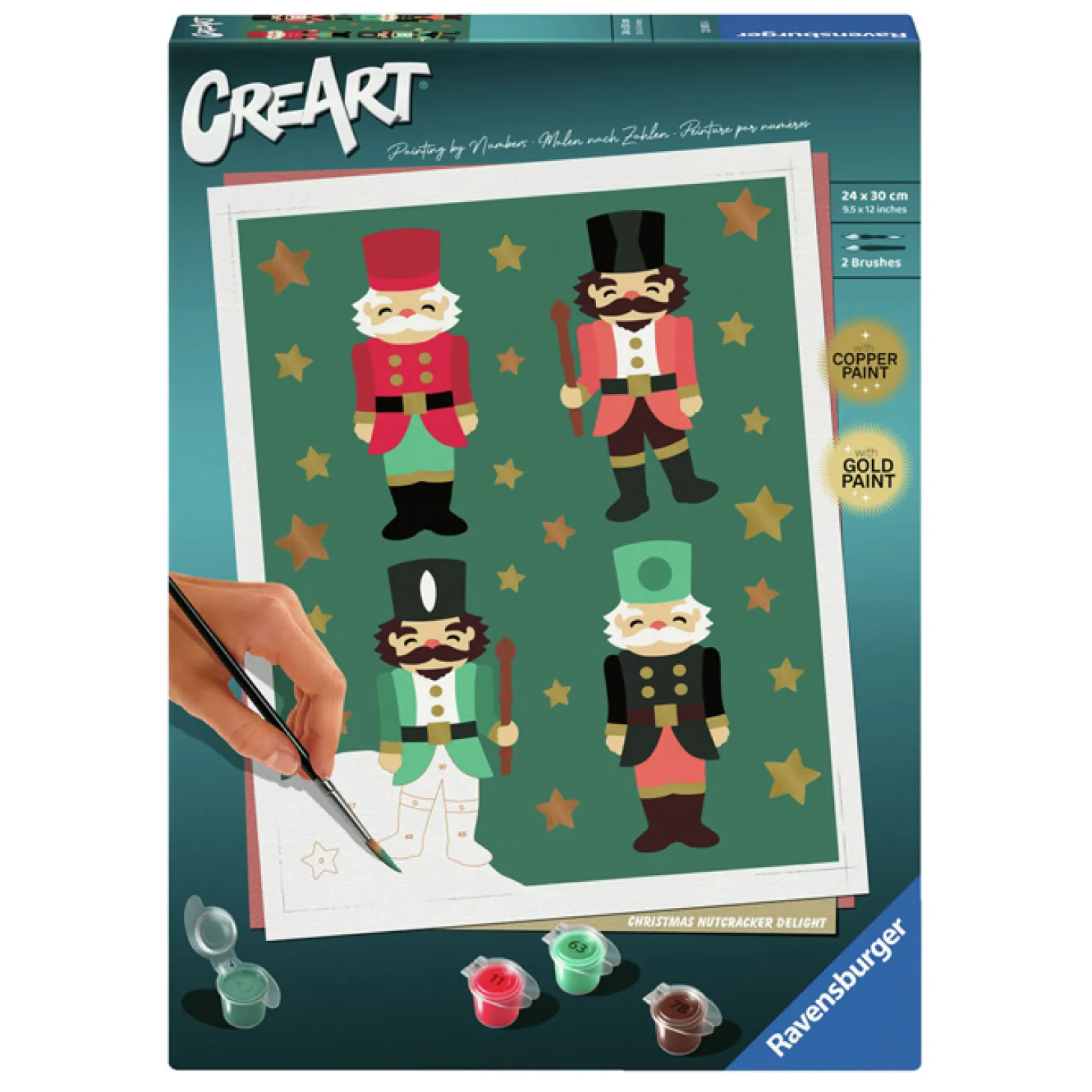 Ravensburger CreArt Schilderen op Nummer - Christmas Image