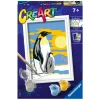 Ravensburger CreArt Schilderen op Nummer - Pinguïn Familie