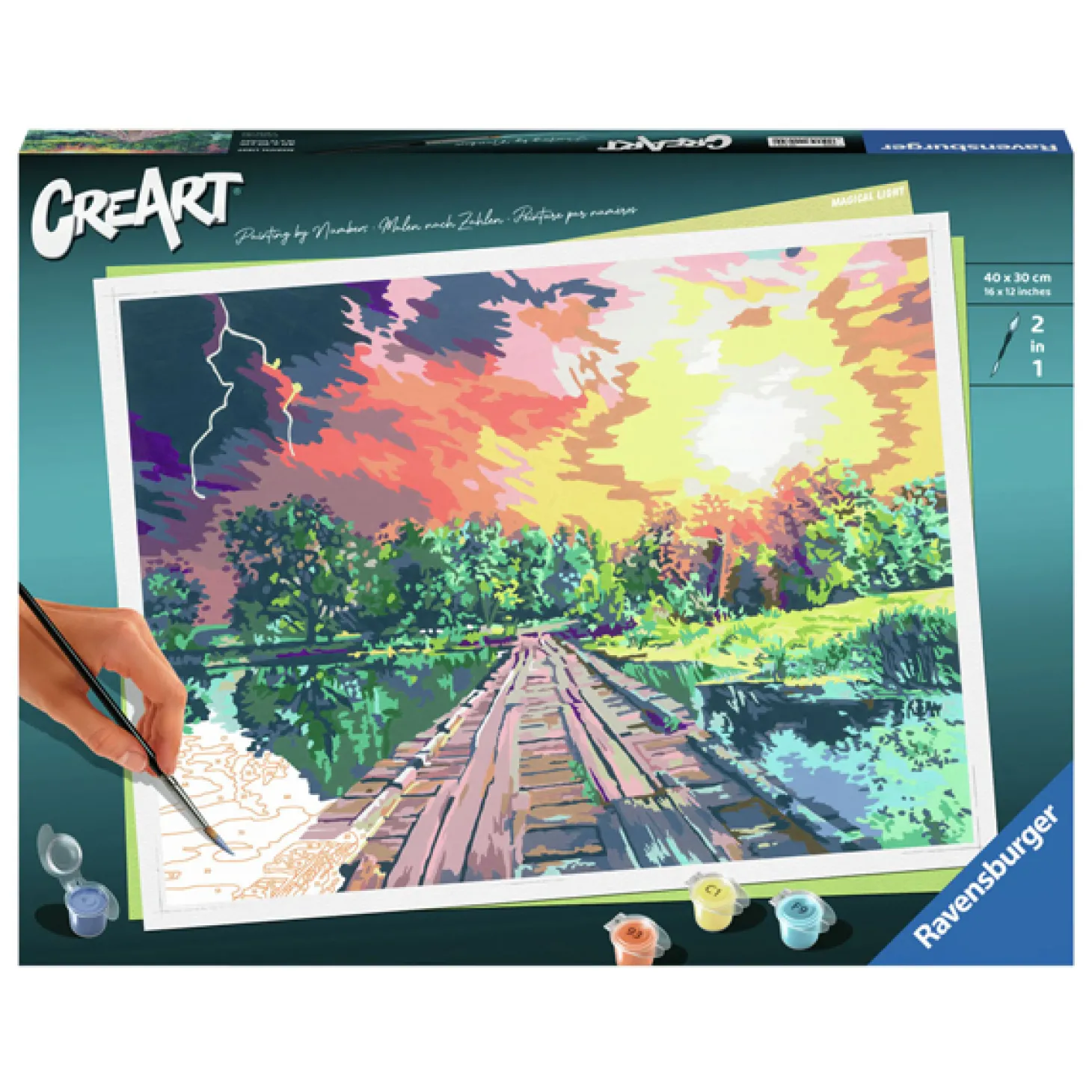 Ravensburger CreArt Schilderen op Nummer - Magical Light
