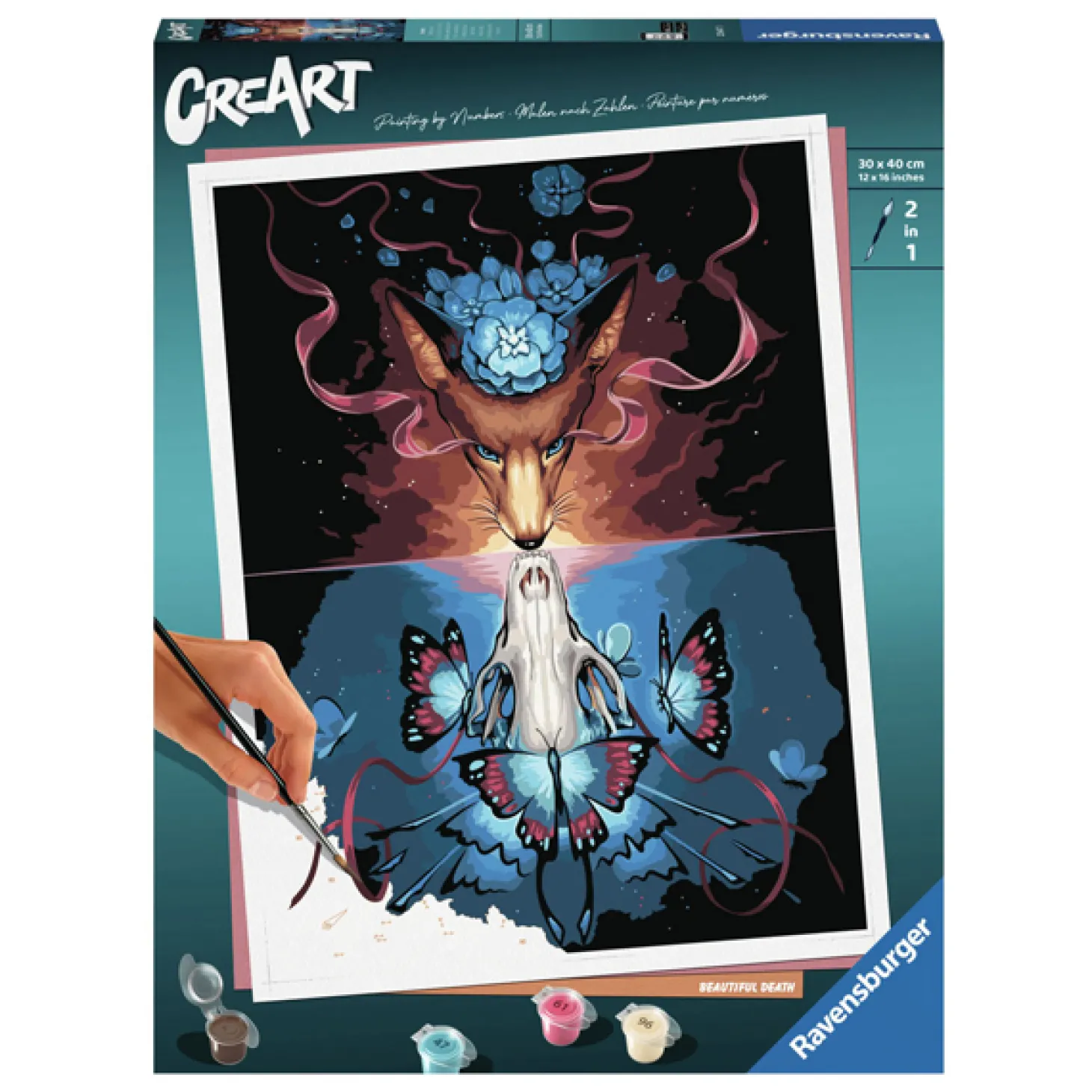 Ravensburger CreArt Schilderen op Nummer - Beautiful Death