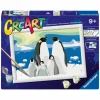 Ravensburger CreArt Schilderen op Nummer - Pinguin Familie