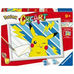 Ravensburger CreArt Schilderen op Nummer - Pokémon Pikachu