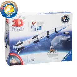 Ravensburger 3D Puzzel Apollo Saturn V, 440st.