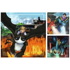 Ravensburger Dragons The Nine Realms Legpuzzel, 3x49st.