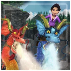 Ravensburger Dragons The Nine Realms Legpuzzel, 3x49st.