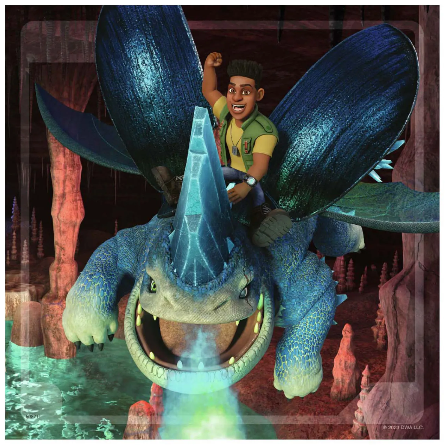 Ravensburger Dragons The Nine Realms Legpuzzel, 3x49st.