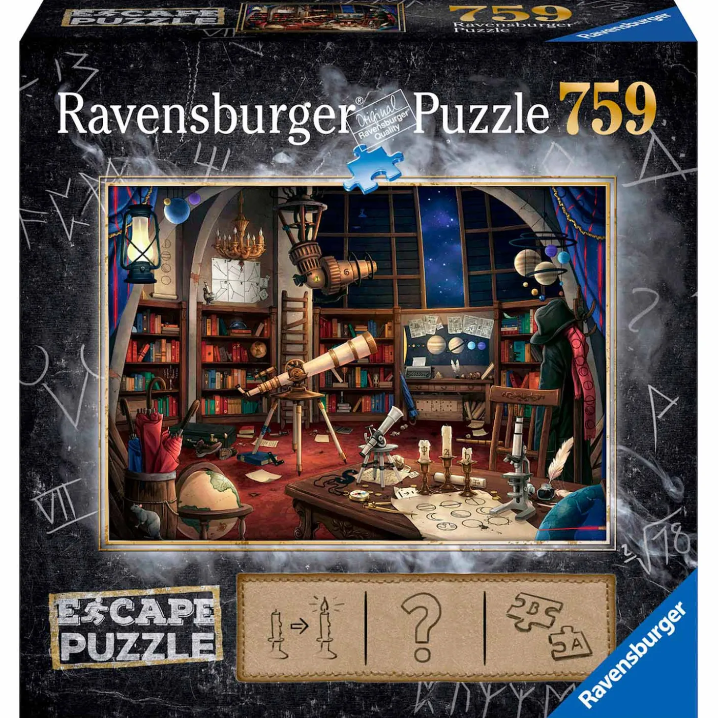 Ravensburger Escape Room Puzzel - De Sterrenwacht, 759st.