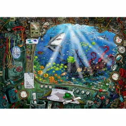 Ravensburger Escape Room Puzzel - De Onderzeeër, 759st.