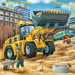 Ravensburger Grote Bouwvoertuigen, 3x49st.