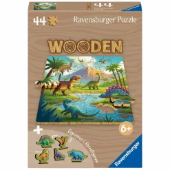 Ravensburger Houten Legpuzzel Dinosaurus - 44st.