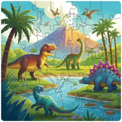 Ravensburger Houten Legpuzzel Dinosaurus - 44st.