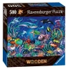 Ravensburger Houten Puzzel Onder de Zee, 500st.