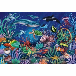 Ravensburger Houten Puzzel Onder de Zee, 500st.