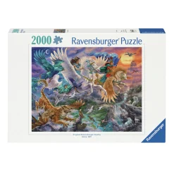 Ravensburger Legpuzzel Auf Dem Pegasus Durch Die Lufte, 2000st.