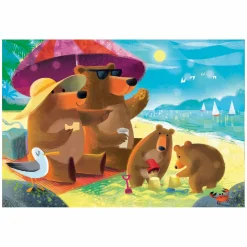 Ravensburger Legpuzzel Berenfamilie Vakantie - 2x24st.