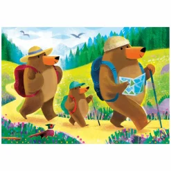 Ravensburger Legpuzzel Berenfamilie Vakantie - 2x24st.