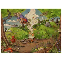 Ravensburger Legpuzzel Bei Der Waldhexe, 500st.
