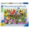 Ravensburger Legpuzzel Bij het Vogelbadje, 500st.