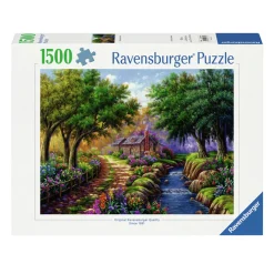 Ravensburger Legpuzzel Cottage bij de Rivier, 1500st.