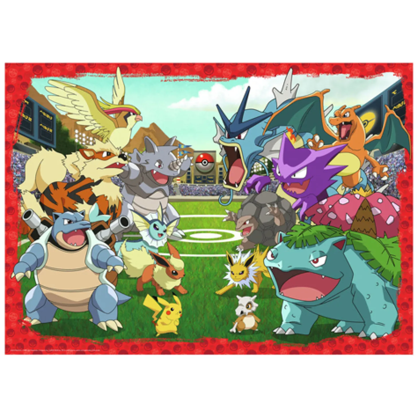 Ravensburger Legpuzzel Confrontatie Tussen Pokémon, 1000st.