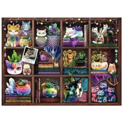 Ravensburger Legpuzzel Cubby Cats And Succulents, 500st.