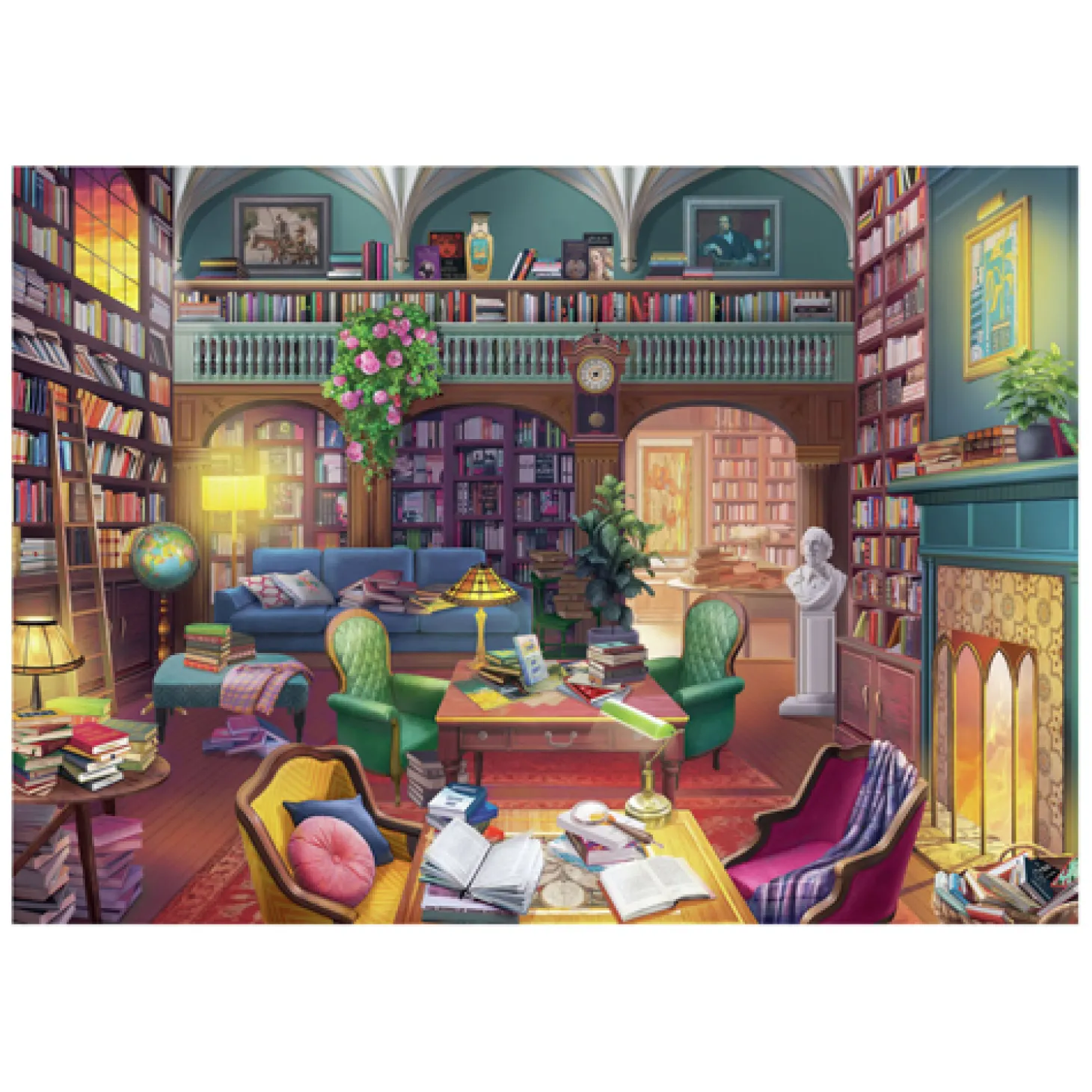 Ravensburger Legpuzzel Droombibliotheek, 500st.
