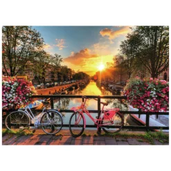 Ravensburger Legpuzzel Fietsen in Amsterdam, 1000st.