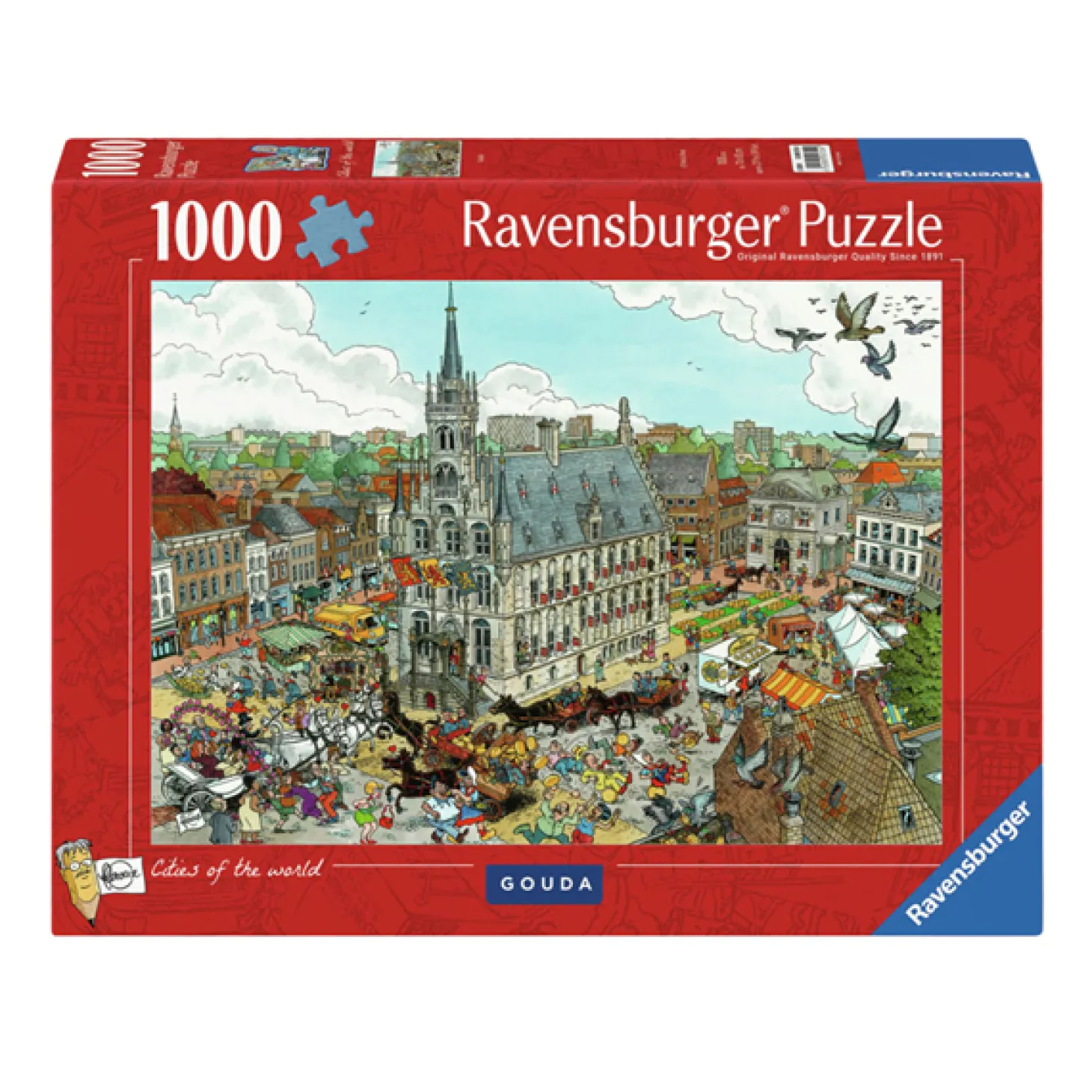 Ravensburger Legpuzzel Fleroux Gouda, 1000st.