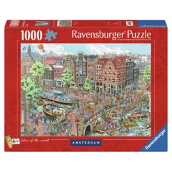 Ravensburger Legpuzzel Fleroux Amsterdam, 1000st.