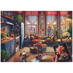 Ravensburger Legpuzzel Gezellige Boho Studio, 500st.