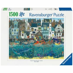 Ravensburger Legpuzzel Haven van Wonderen - Een Bruisende Fantasiehaven - 1500st.