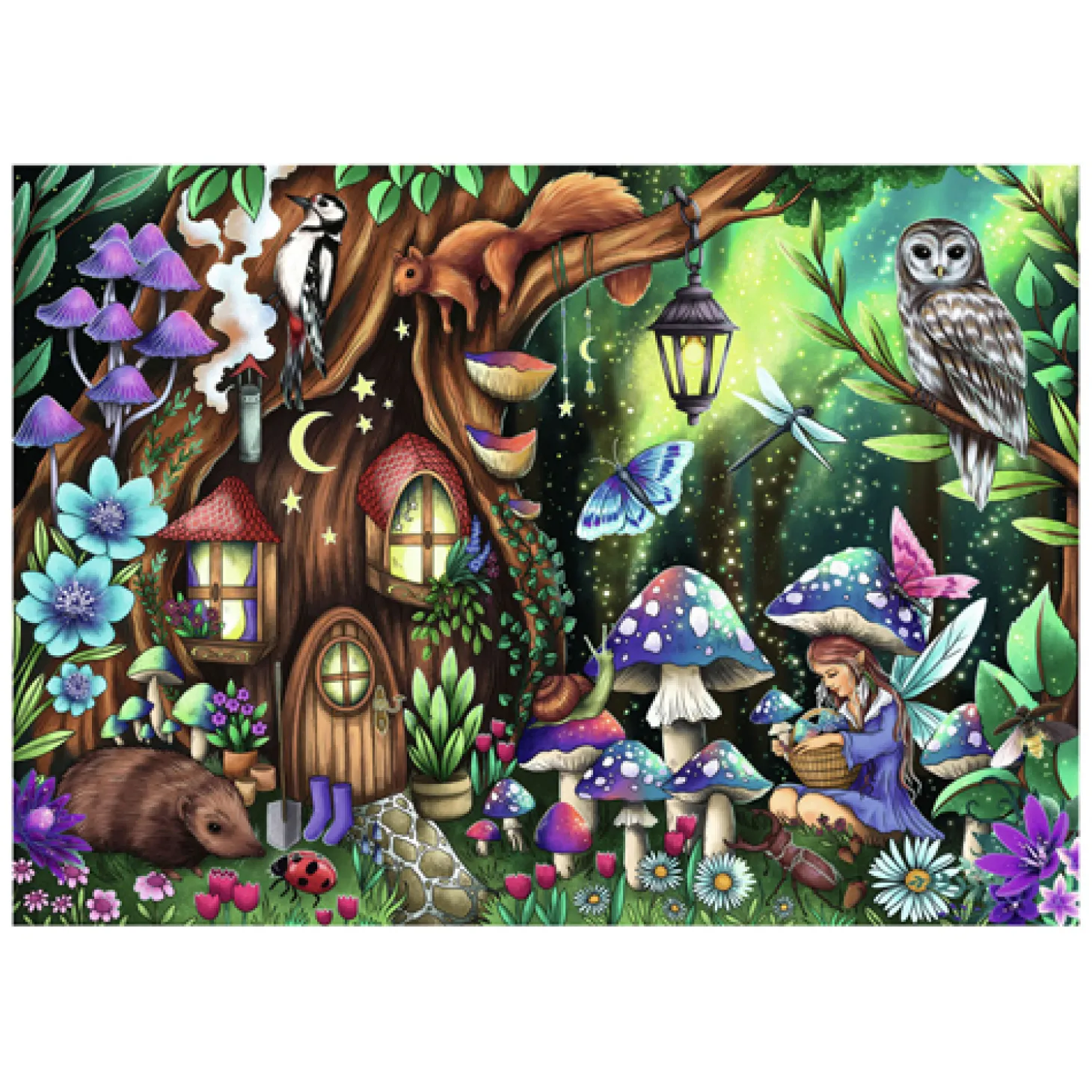 Ravensburger Legpuzzel Im Feenland, 1000st.