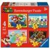 Ravensburger Legpuzzel 4in1 Super Mario