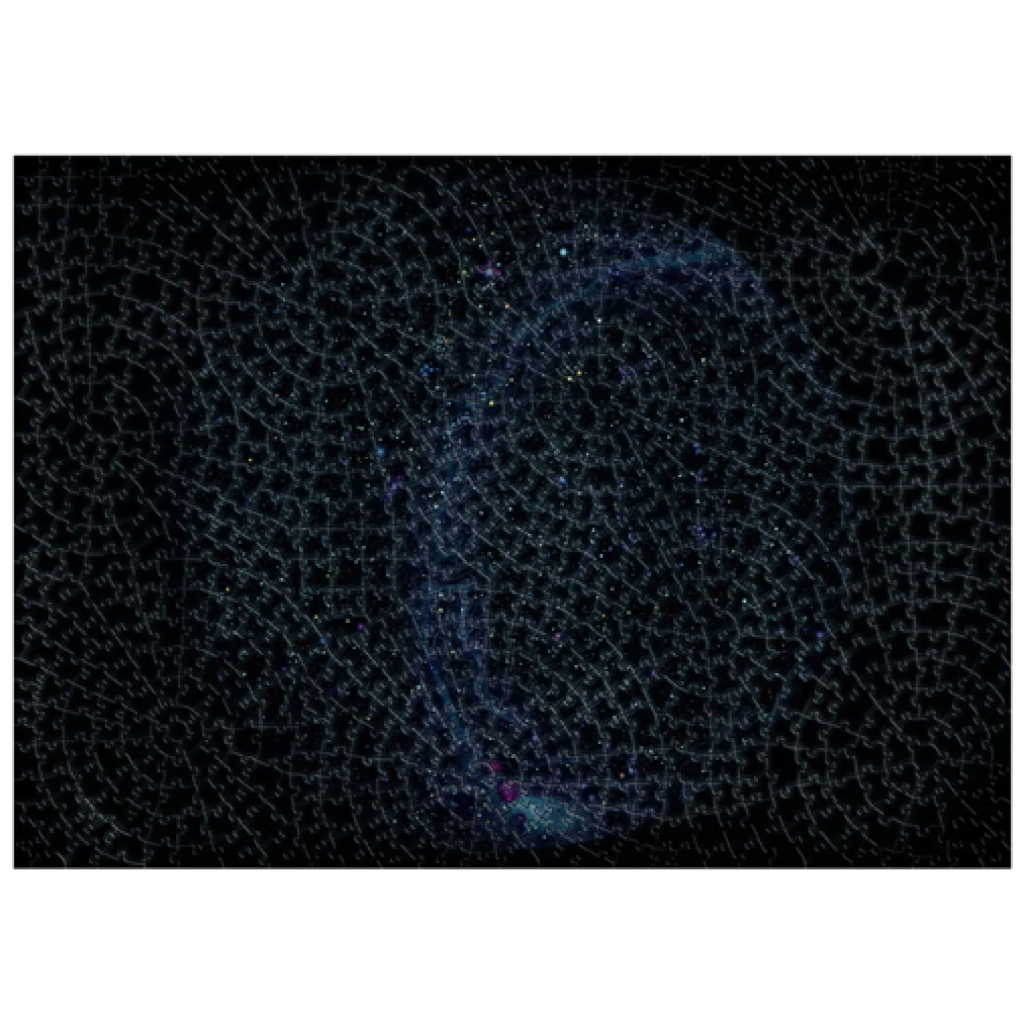 Ravensburger Legpuzzel Krypt Universe Glow, 881st.