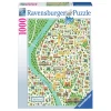 Ravensburger Legpuzzel Map Of Seville, 1000st.